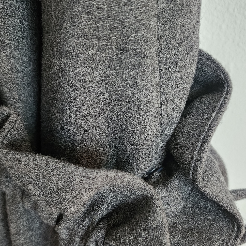 NWT Burberry Blue Label Gray Wool Dress with Ribbon Detail 𓆩♡𓆪 - Picture 4 of 9